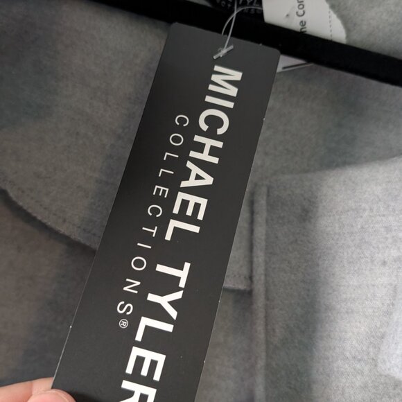 NWT womens Michael Tyler Collection LS Jacket Gray Large 24F5779 - Picture 7 of 7